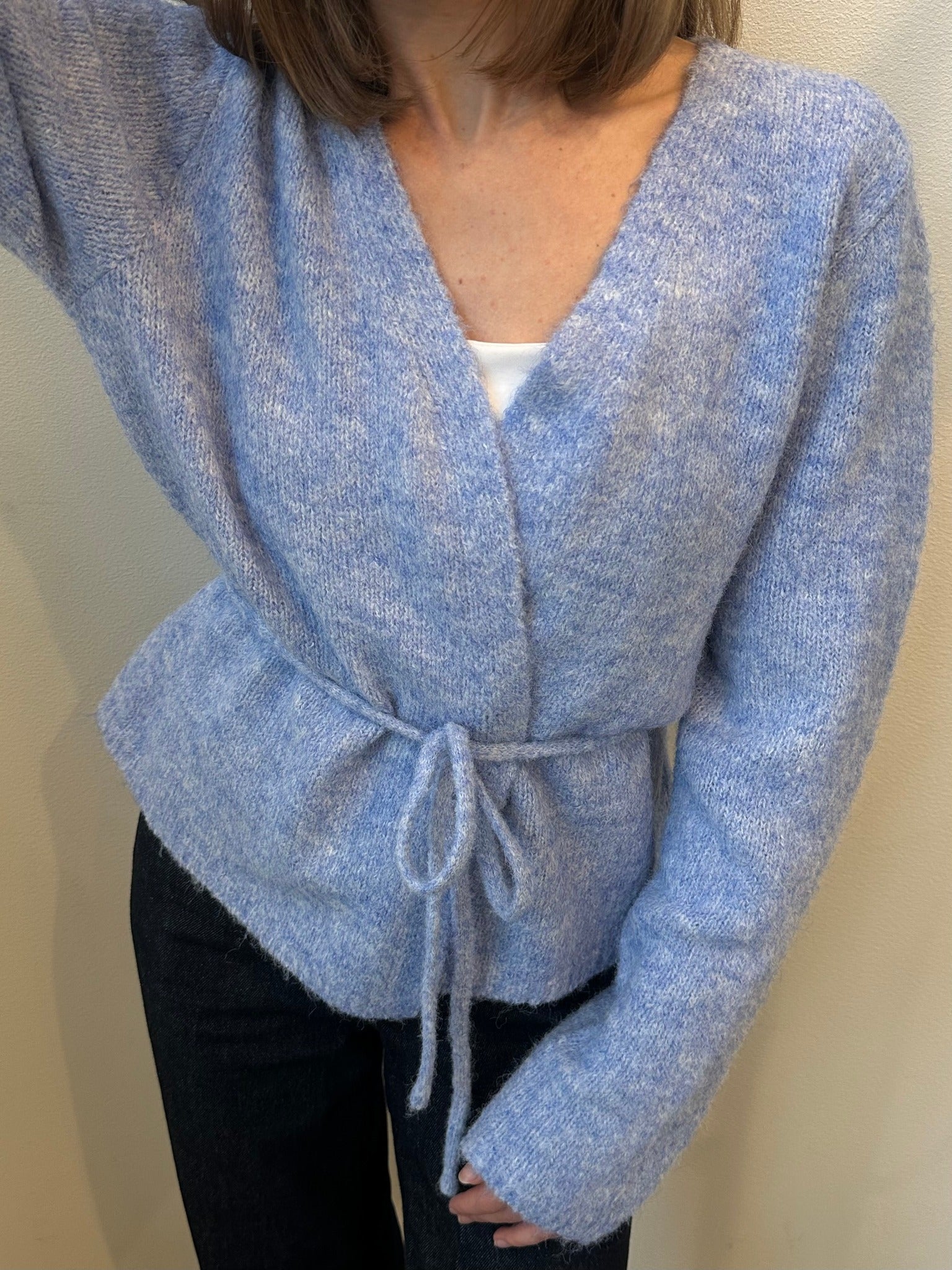 VMSORRENTO Knit Cardigan - Cashmere Blue